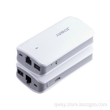 3G Wi-Fi Router + Power Bank with 7,800mAh Portable Battery, Supports File Sharing, FTP Services